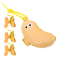 4Pcs Banana Toothbrush Head Protector Covers Soft Flexible Fit for Manual Electric Toothbrushes Travel Friendly Transparent Dust