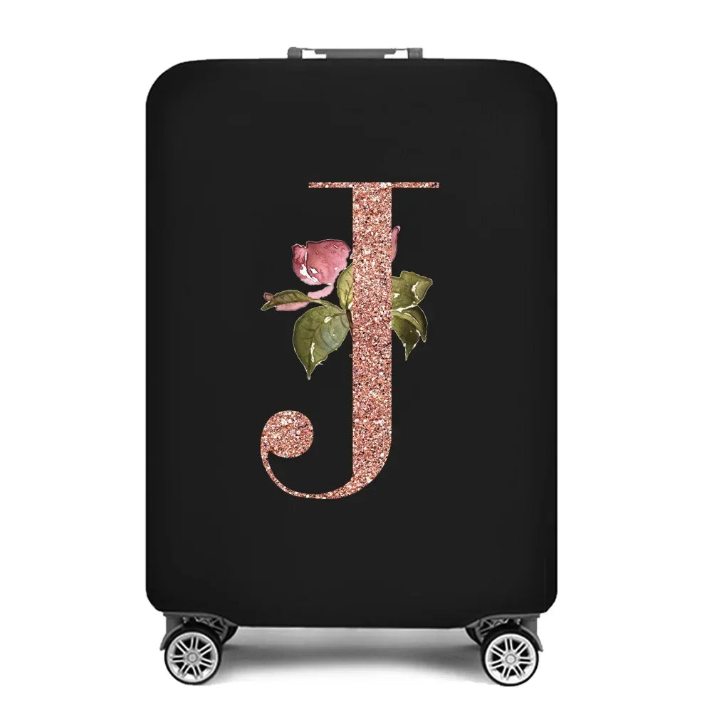 Stretch Luggage Covers 18-32 Protector Travel Luggage Suitcase Protective Cover Rose Gold Series Dust Covers Travel Organizer