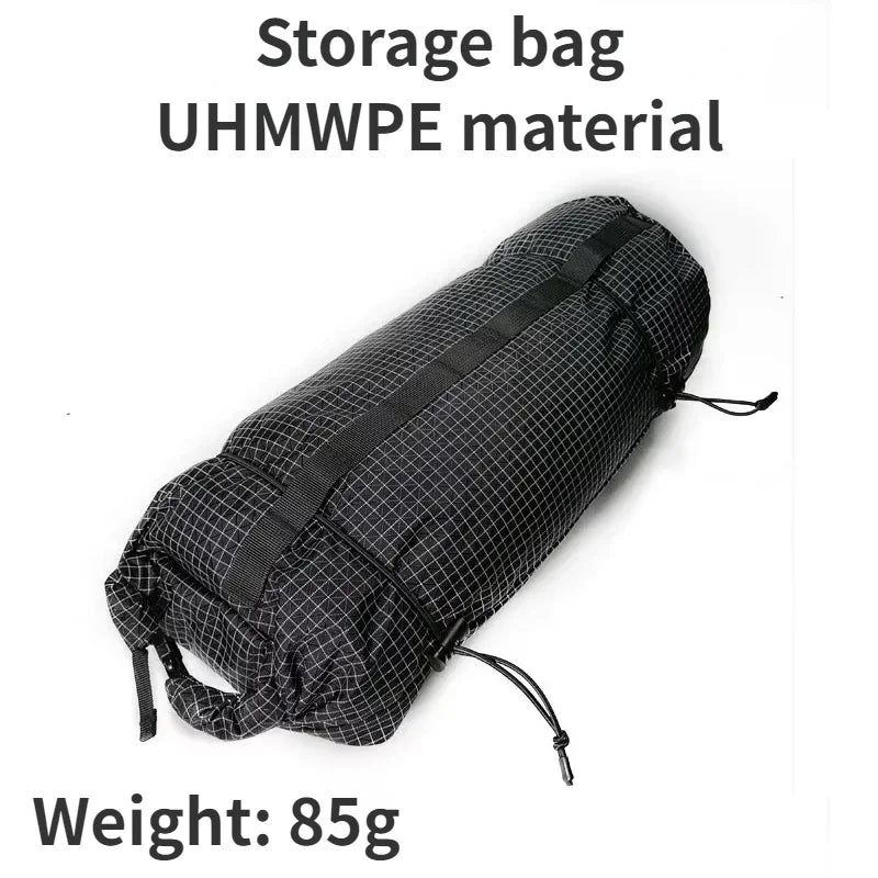 UHMWPE Storage Bag Dyneema Blended Fabrics UTX Accessories Sundries Bag Outdoor Hiking Camping Equipment for Tent/Sleeping Bags