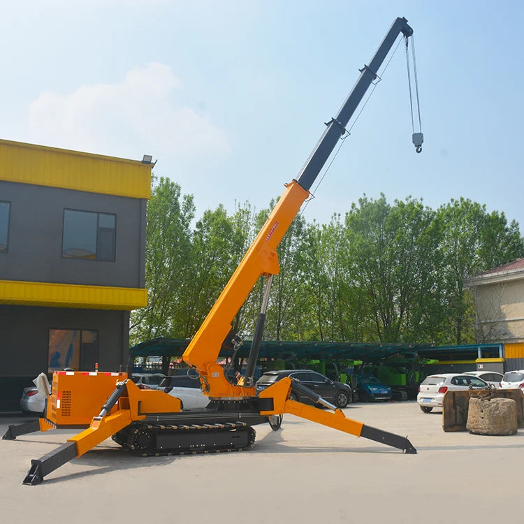 Electric Mini Spider Crane 3 Ton For Indoor Construction Material Lifting Warehouse Factory Use Remote Control Customized sale