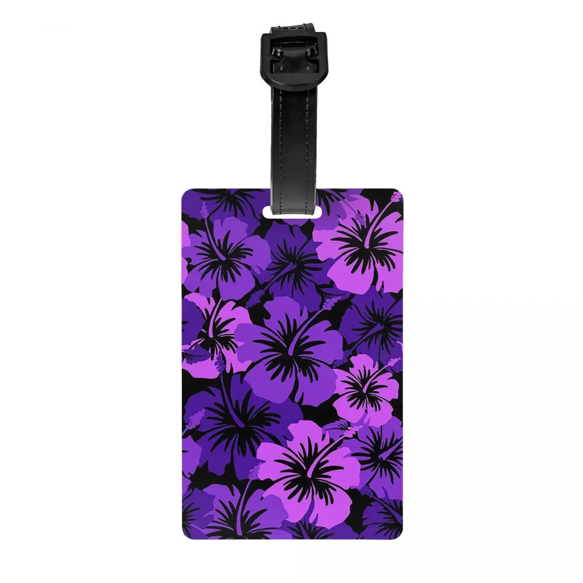 Epic Hibiscus Hawaiian Floral Aloha Luggage Tags Suitcase Accessories Travel Baggage Boarding Tag Label Holder ID Name Address