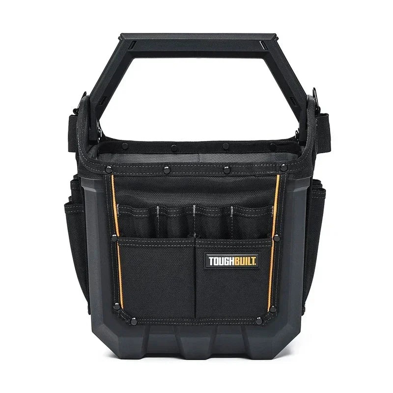 TOUGHBUILT TB-CT-82-12 12 inch hard bottomed tool bag is sturdy, easy to use, portable, and multi storage expert level