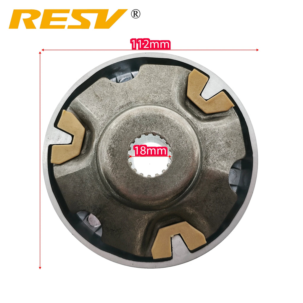 RESV for Suzuki HS125T QS150T AN125T HS125 QS150 AN125 HS150 4-stroke 21120-20E10-000 Variator Drive Face Pulley Assy.