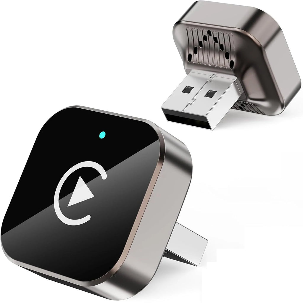 Upgraded  Wireless CarPlay Adapter for Apple IPhone Android Small Size Plug and Play Fast and Stable Connection Wireless