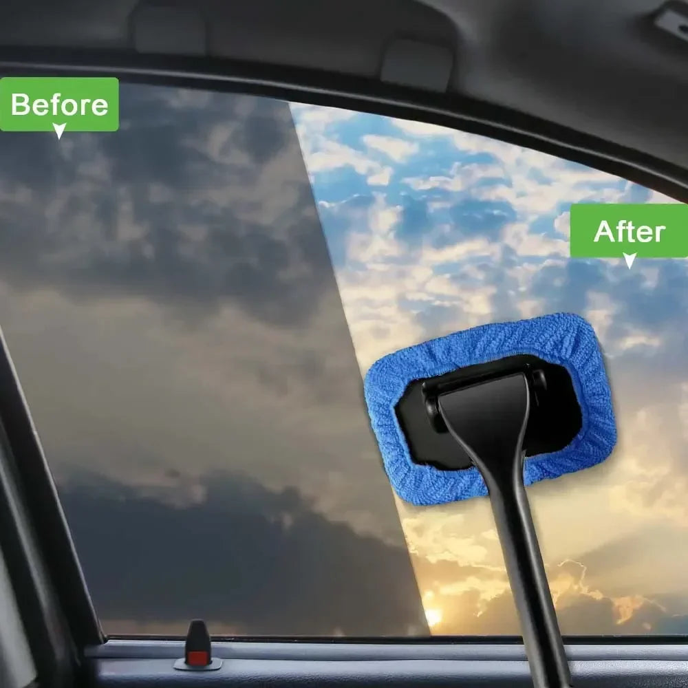 Car Front Windshield Cleaning  detailing brush Car Dust Remover To Remove Fog Window Scraping car cleaning tools