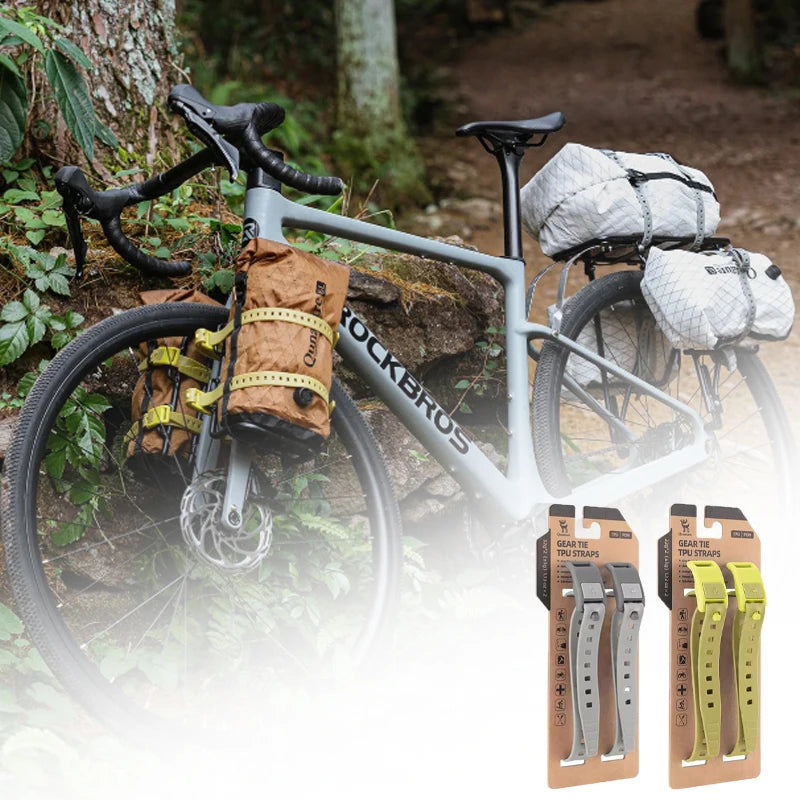 Outdoor Cycling Elastic Tension Strap Multifunctional Capacity Cargo Belt Travel Compact Ties Fixed Luggage Bag Bottle Strap