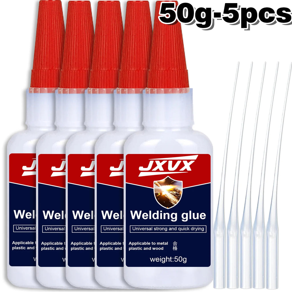 50g Universal Oily Original Glue Super Repair Strong Glue Multifunctional Welding Metal Sticky Wood Plastic Specialized Glue.