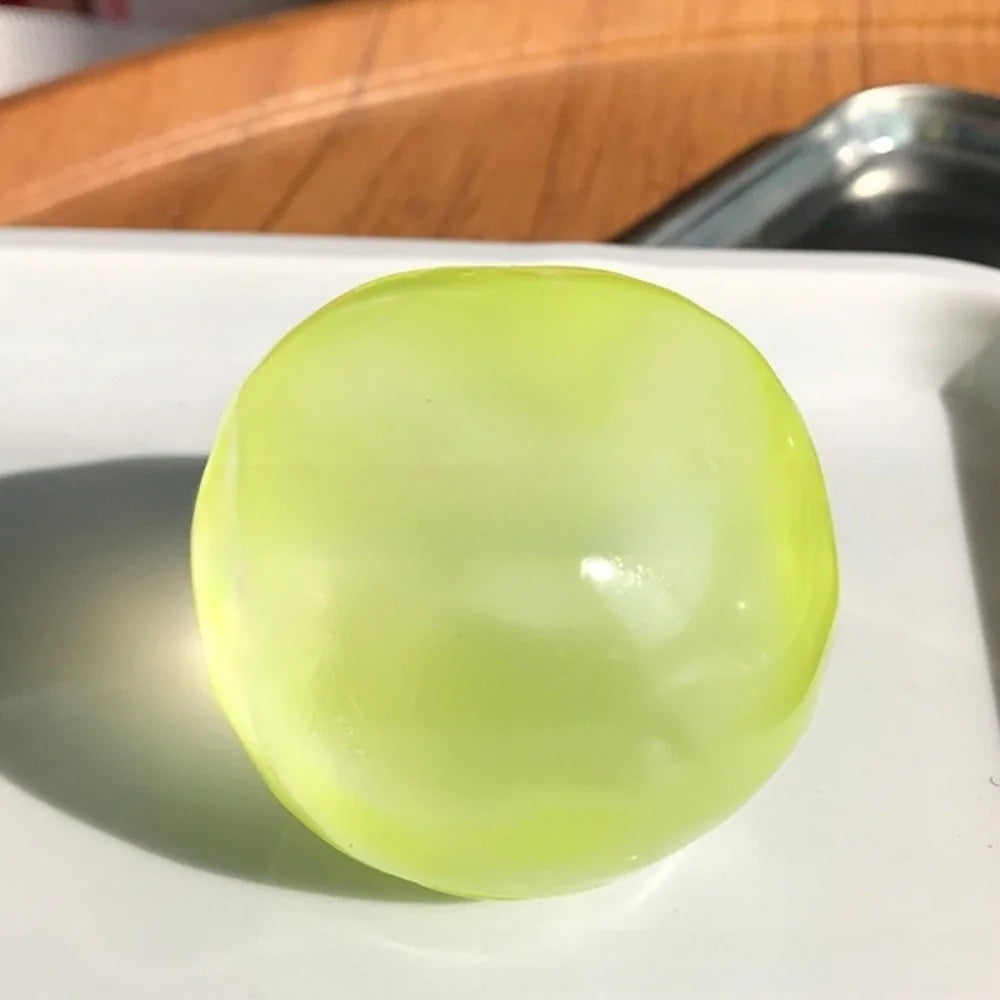 Moldable Stress Ball Squishy Toy Slow Rising Decompression Sensory Toy for Adult Moldable Squishy Pearl Coconut Oil Squeeze Toy