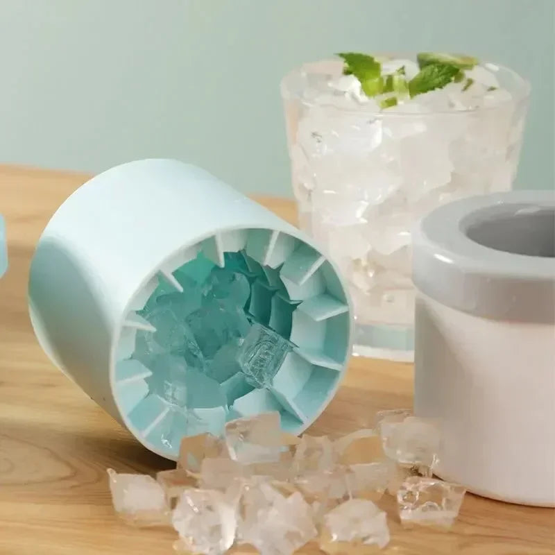 1/2 Pcs Silicone Ice Cube Mold 40 Grid Ice Bucket Summer Homemade DIY Refrigerator Freeze Maker Creative Ice Mold Barware Tools