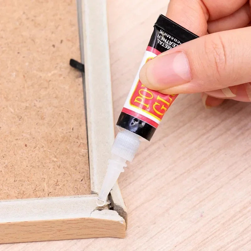 100x Liquid Super Glue Wood Rubber Metal Glass Cyanoacrylate Adhesive Stationery Store Nail Gel 502 Instant Strong Bond Leather