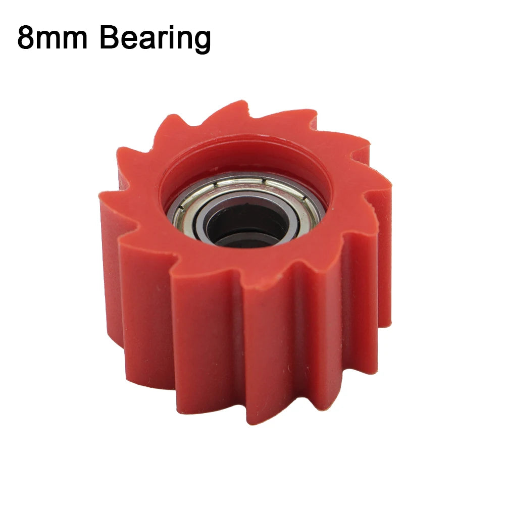 Motorcycle Drive Chain Roller Pulley Tensioner 8mm/10mm For Yamaha Honda Kawasaki KX KXF 250 450 250F CR CRF RMZ WR YZ Dirt Bike