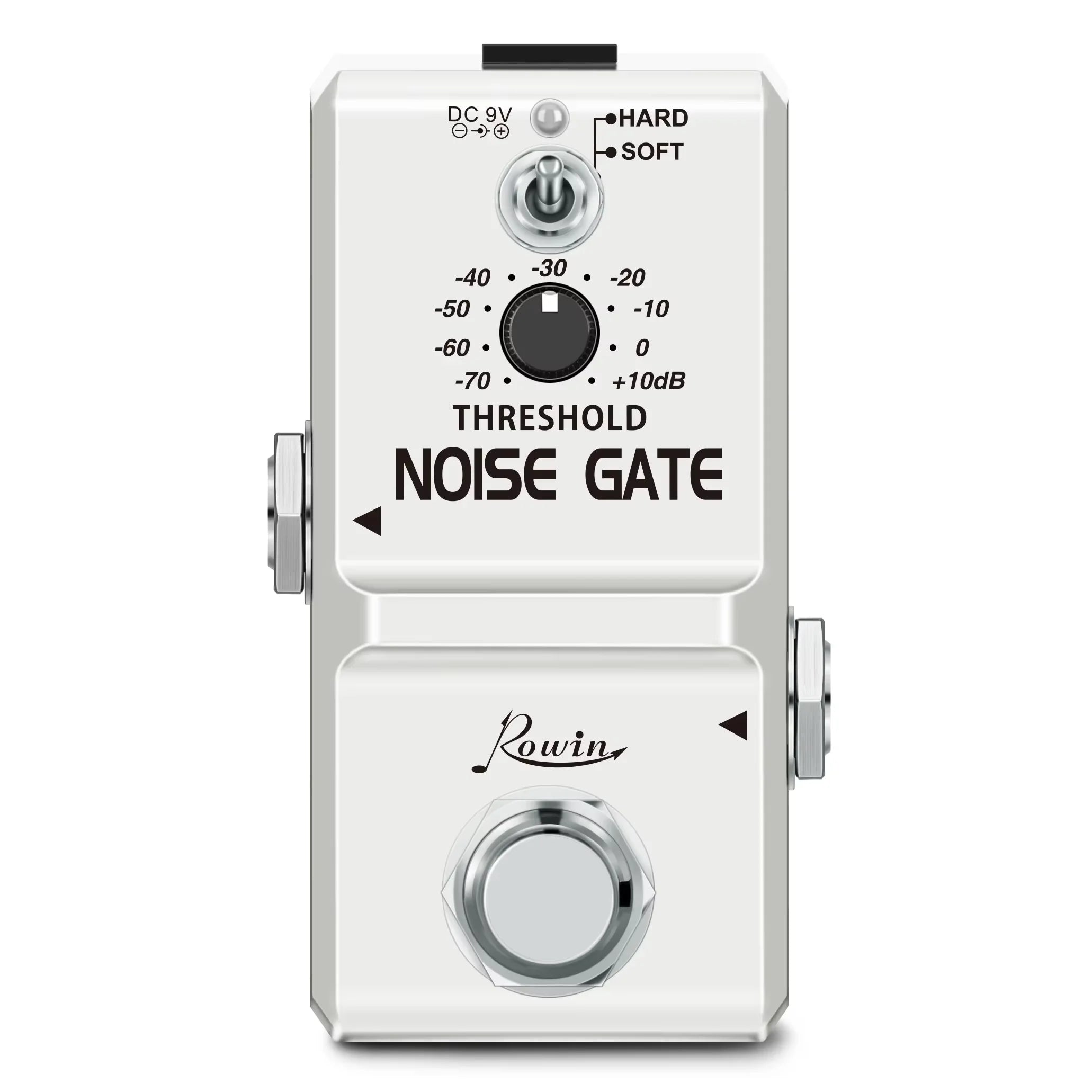 Rowin Super Tiny Pedal Noise Gate Effects Noise Reduction Noise filter Suppressor Noisegate NS-3 For PedalBoard Electric Bass