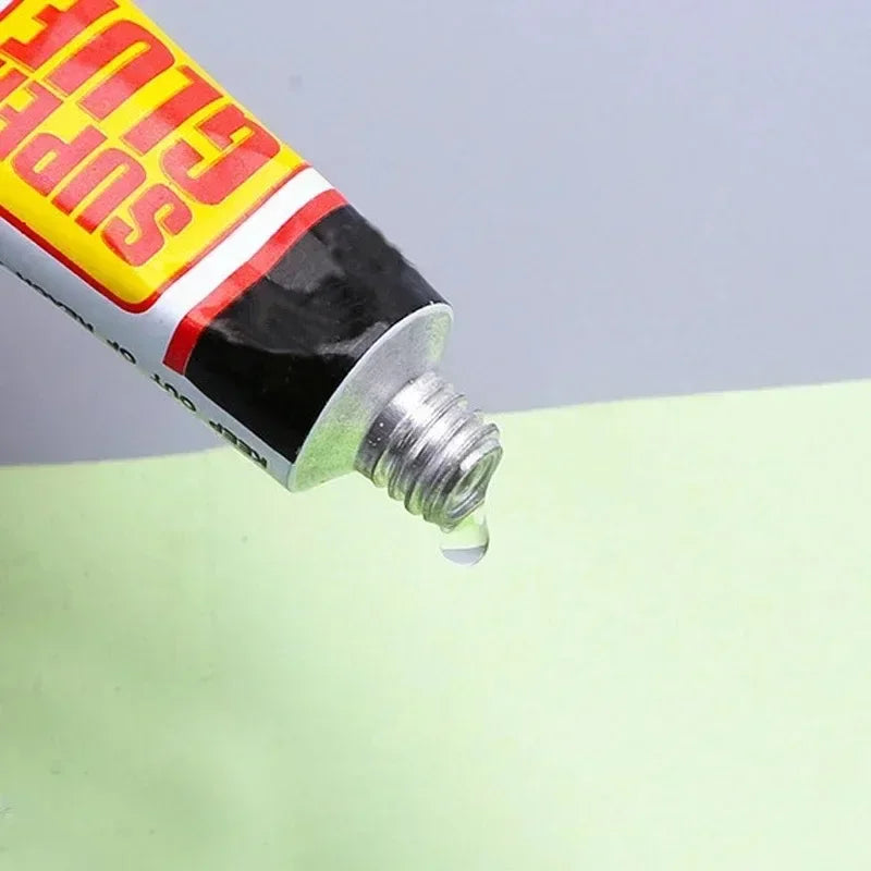 Liquids Transparent Epoxy Resin Super Strong Instant Glue Wood Rubber Metal Cyanoacrylate Adhesive Stationery Shop 502 1/3/6/12