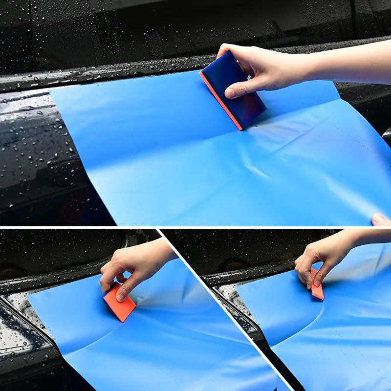 EHDIS Vinyl Wrap PPF Squeegee Tools Car Window Tint Decal Installation Glass Cleaning Scraper Handheld Wiper Different Softness