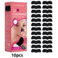 10/30Pcs Black Hydrocolloid Nose Strips Deep Cleansing Blackhead Remover Gentle Patches For Blackheads & Whiteheads