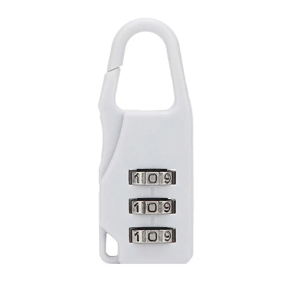 Digit Suitcase Combination Lock Anti-theft Plastic Backpack Combination Lock Password Lock Drawer Lock Bag Combination Padlock