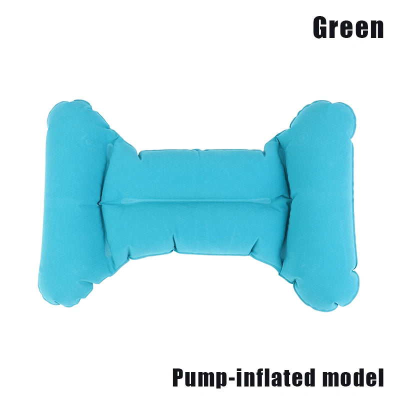 Inflatable Travel Nursing Waist Pillow, Blow Up Lumbar Body Back Support Pillow For Airplane Long Flight Journey Travel Airplane