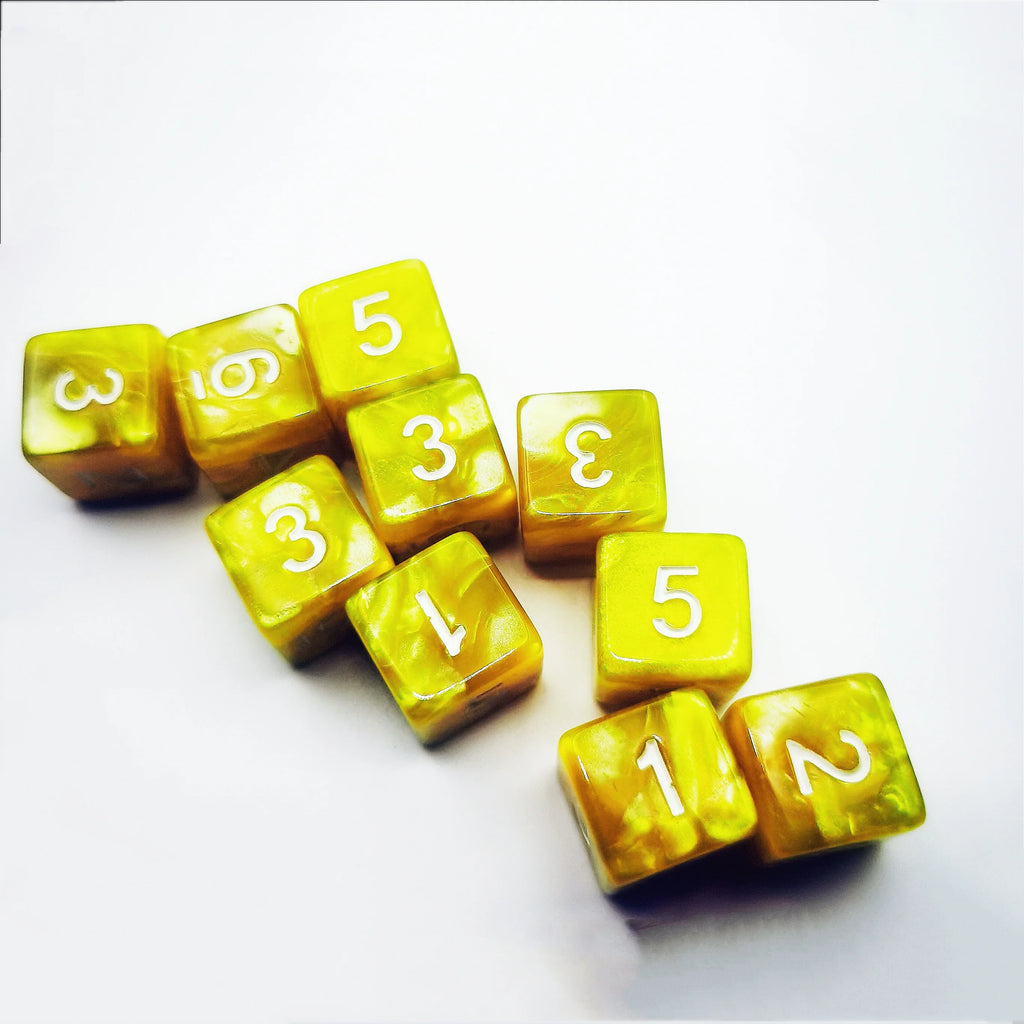 D6 DND  Dice Role 6 Faces Dice Games Set for Dungeons and Dragons RPG MTG Role Playing Table Games