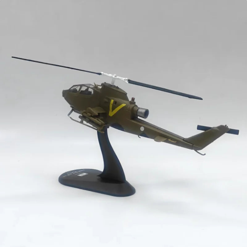 1/72 Scale AH-1S Cobra Attack Armed Helicopter Alloy Model Airplane Finished Toy Collection Souvenir Hobby Gift