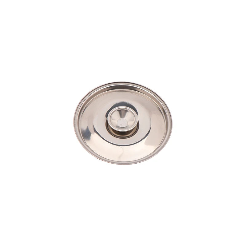 10-26cm Round Pot Lid Thicken Stainless Steel Saucepan Cover Replacement Universal Kitchen Food Lid Kitchen Supplies