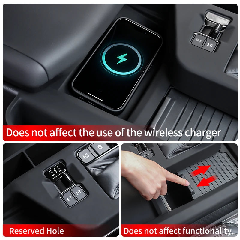 For Lexus 2024 2025 2026 GX550 GX 550 Center Console Protective Cover Non-slip Anti-scratch Dust-proof Car Interior Accessories