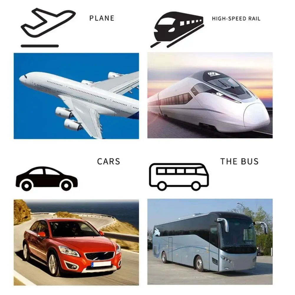 Portable Toddler Airplane Bed Portable Air Bed Seat Extender Sleeping Mattress Foldable Airplane Mattress For Road Car Travel