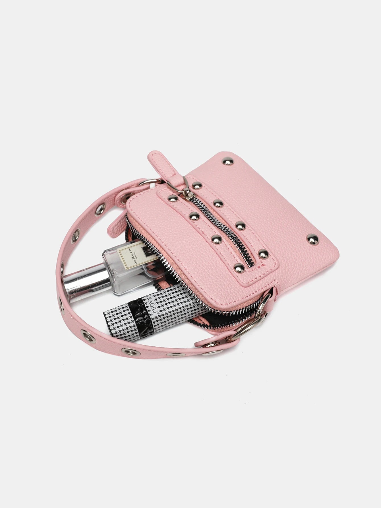 New women's mini niche chain small square bag, high-end pebbled shoulder bag, portable and compact coin purse