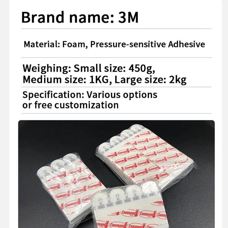 3M Gorman Invisible Double sided Adhesive Strip Nail Free Strong Double sided Adhesive Does Not Damage Walls Invisible Adhesive