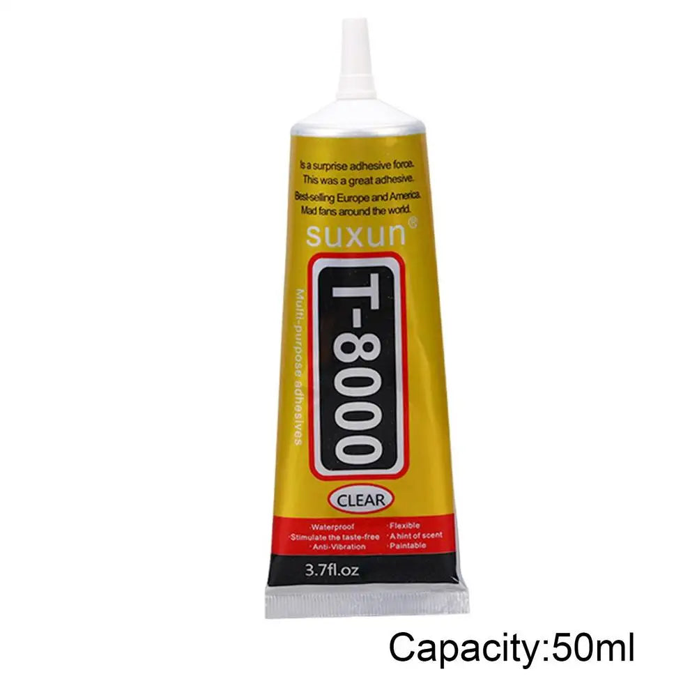 1pc SuperGlue Multifunctional Soft Tough Glue Strong Adhesion Quick Dry Plastic Hardware Paper Wood Rhinestones DIY Crafts Glue