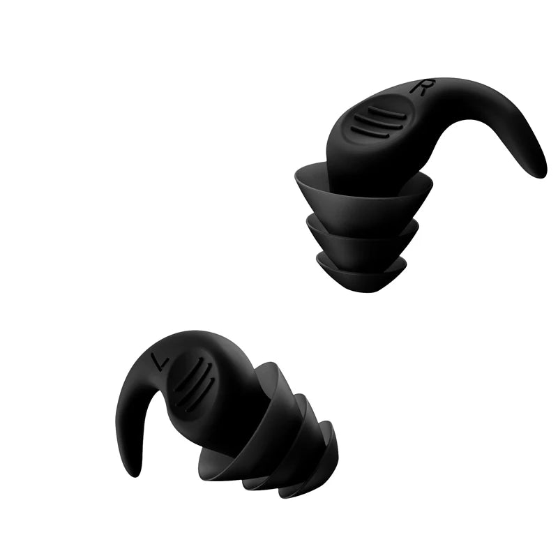 20PCS/10 Pairs Comfort Earplug Noise Reduction Foam Soft Ear Plugs Noise Reduction Tapered Earplugs Protective for Sleep Travel