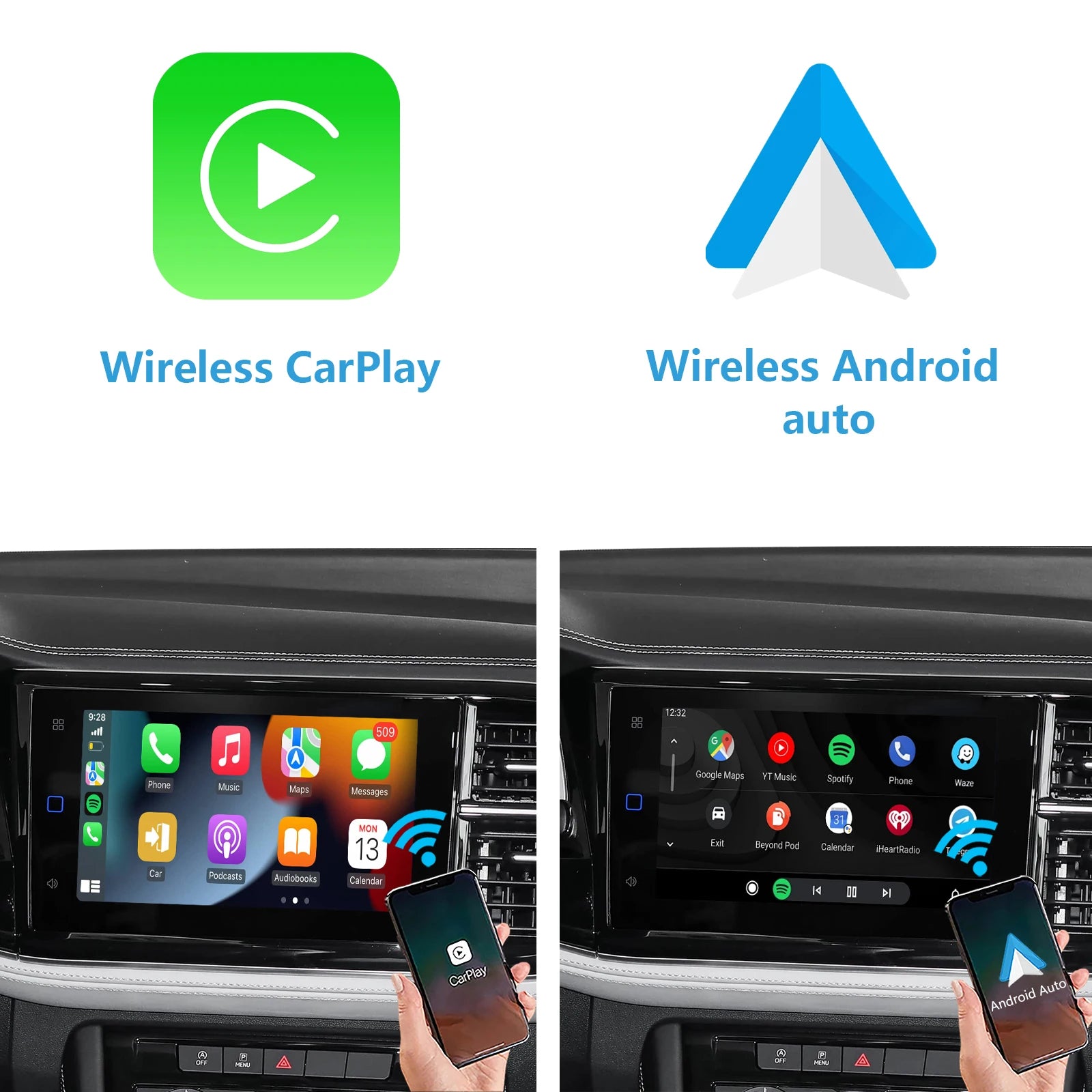 Apple CarPlay & Android Auto for JETTA VS7 2022-2026, JETTA VS5 2024, Fit OEM 153C Unit, Perserve All OEM Functions, Plug&Play