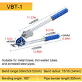 VBT Manual Copper Tube Bender Pipe Bending Tool for HVAC Brake Fuel Line 6 8 10mm Portable Handheld Bender