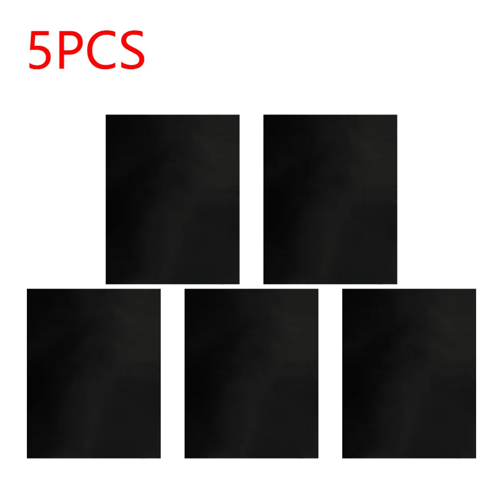 1-5PCS Non-stick BBQ Grill Mat 40x33cm Baking Mat BBQ Tools Cooking Grilling Sheet Heat Resistance Easily Cleaned Kitchen Tools