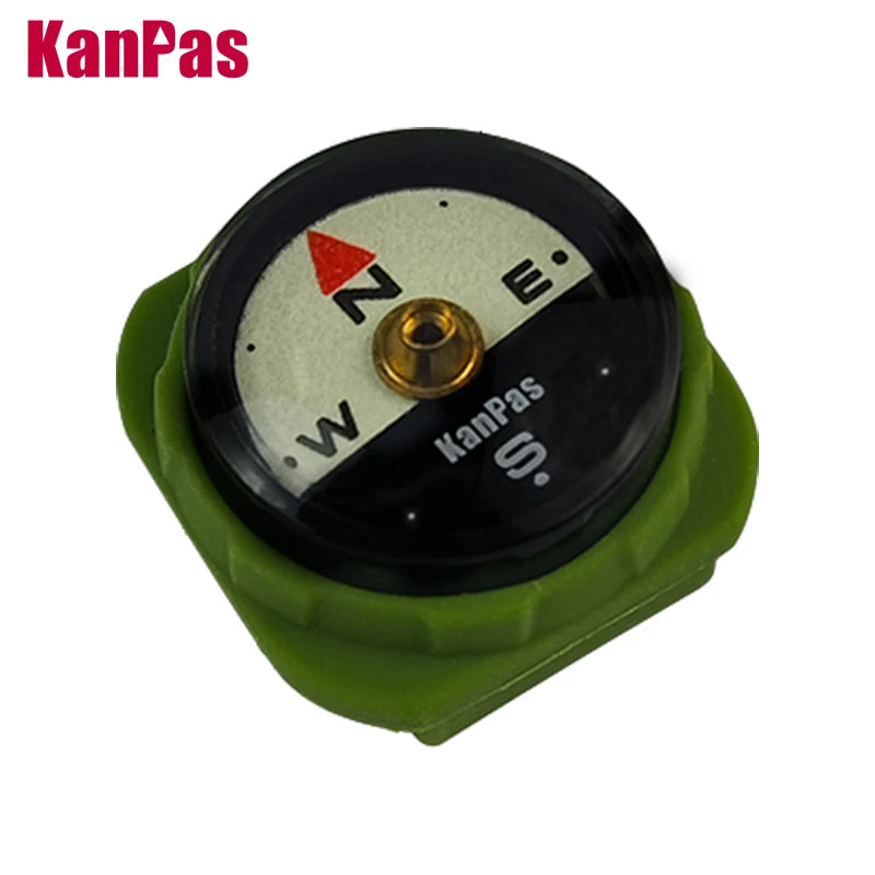 KANPAS Watch Band Compass Wrist Strap Compass Waterproof Mini Luminous  Magnetic for Outdoor,Camping,Hicking,Survival