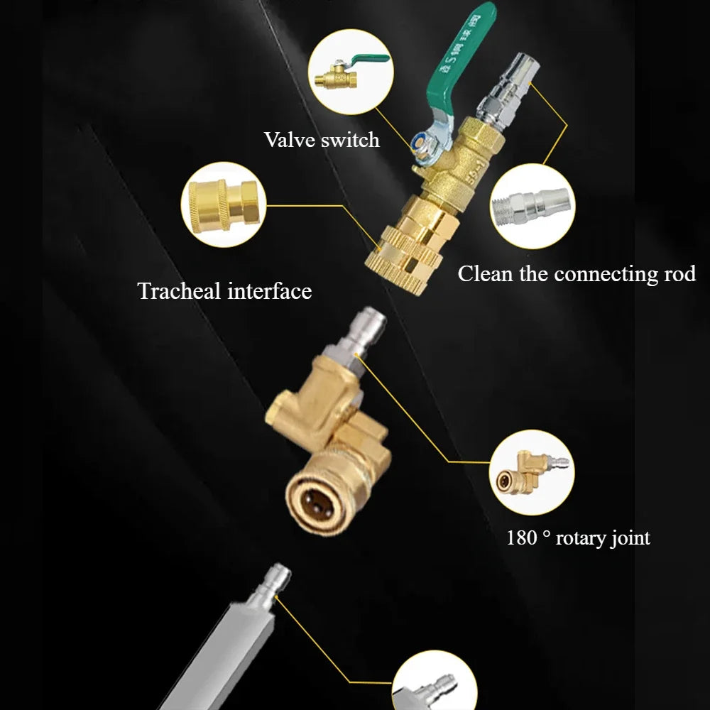 Car Free Water Tank Cleaning Tool Radiator Cleaning Rod Large Truck Water Tank Cleaning Artifact Blowing Water Tank Nozzle