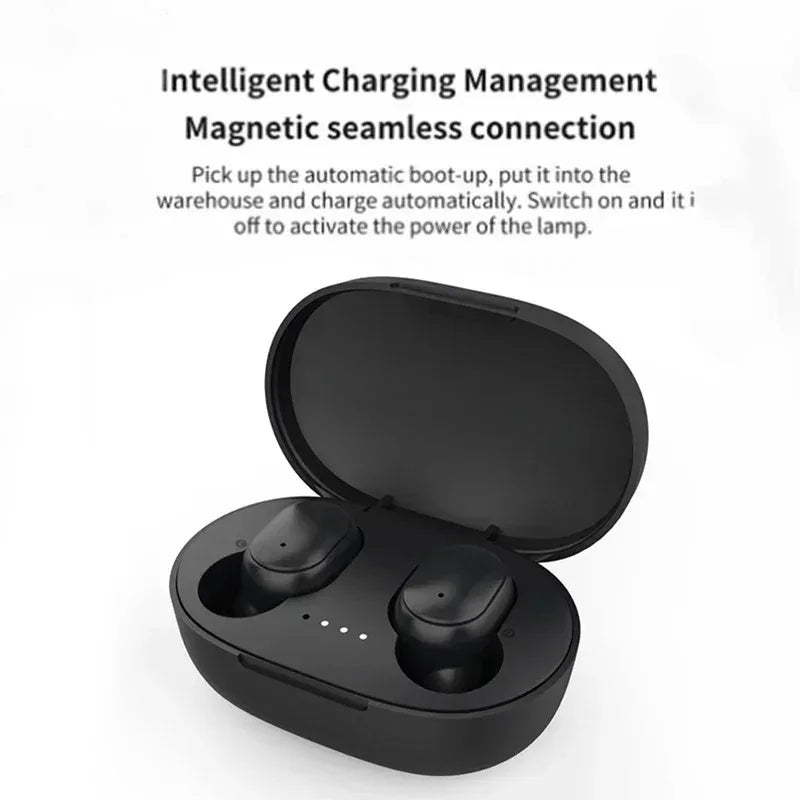 A6S TWS Original Headset Wireless Earphones Bluetooth Headphones Sport Stereo Bluetooth Earbuds for Xiaomi Samsung Huawei iPhone