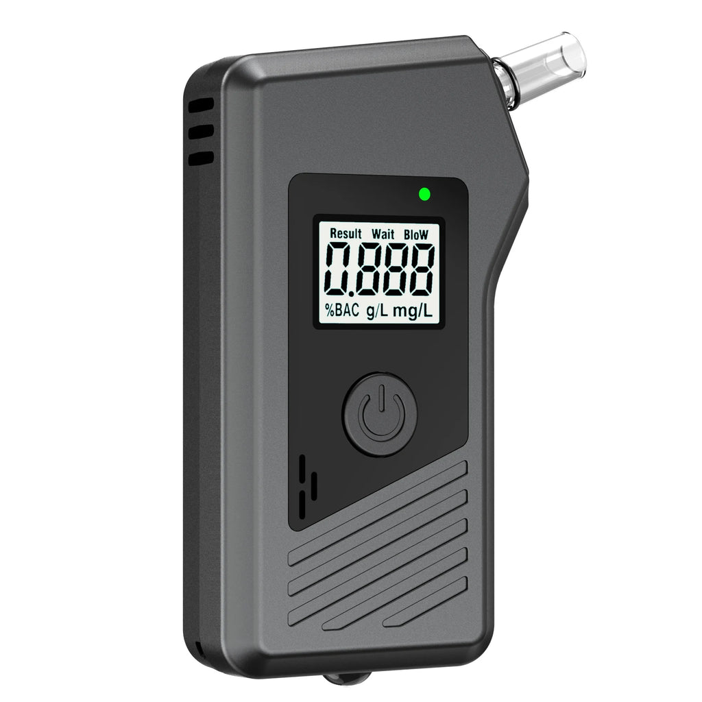 Alcohol Breathalyzer Tester with Digital LCD Display Grade Accuracy Personal Alcohol Tester for Home Use Drunk Driving Analyzer