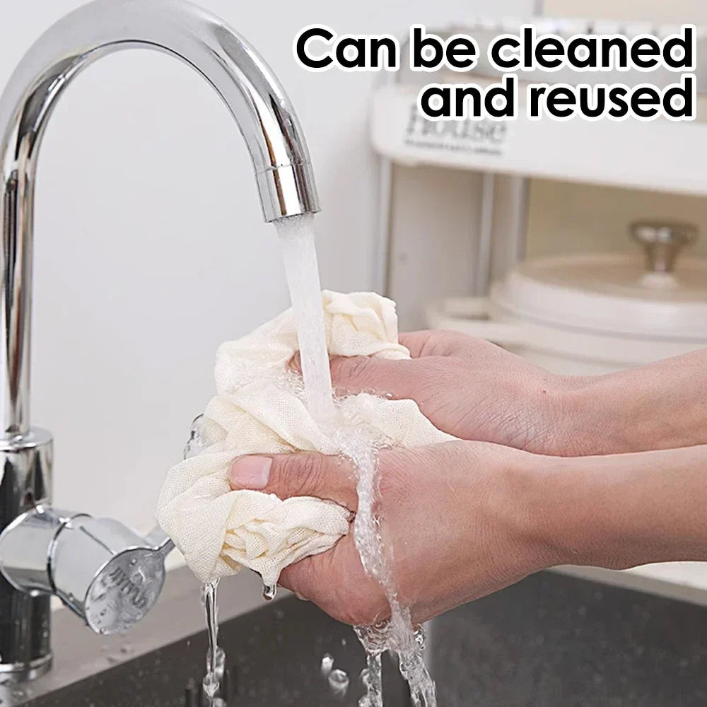 20/1x Filter Cloth Reusable Cotton Fiber Mesh Strainer Cheese Beer Tofu Homebrew Filter Cloth Kitchen Food Ferment Strainer Tool