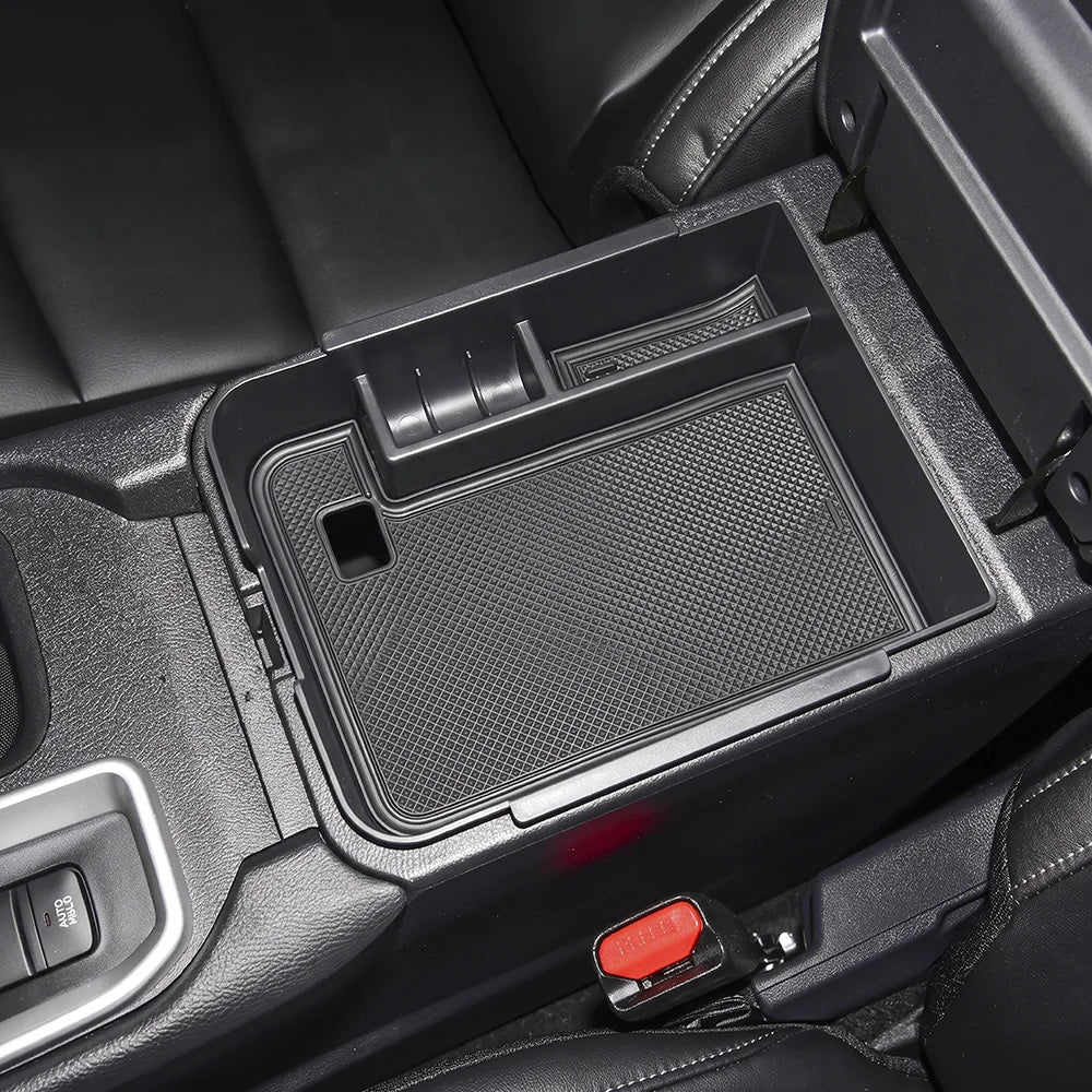 Car Armrest Storage Box Hidden Tray Mat For Nissan SylphyBluebird Sentra B18 2019-2024Center Console Interior Accessories