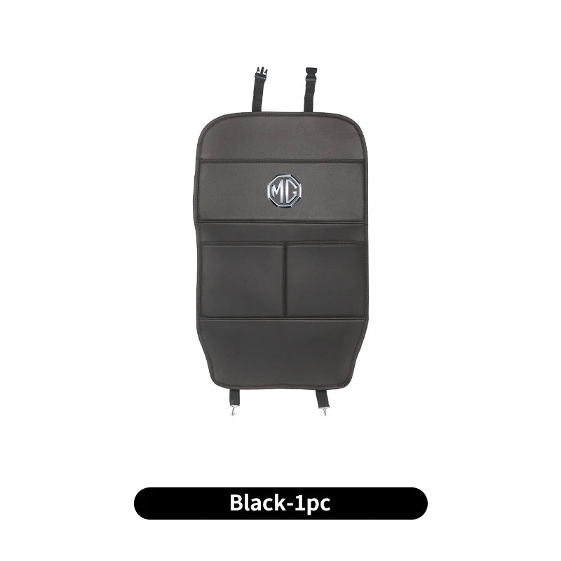 Car Seat Anti-Kick Pad Seatback Storage Bag Accessories For Morris Garages MG 6 3 5 7 TF ZR ZS HS GS GT Hector RX5 RX8 350 550