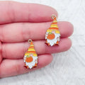 10pcs Cartoon Little Dwarf Drop Oil Alloy Pendant DIY Jewelry Accessories Pack Packaging Decorative Hanging Accessories
