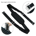 2 Types of Black Toolbox Shoulder Straps, Durable Single Crossbody Strap, Toolbox Accessory(Strap Only)