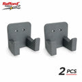 Rafford 1/2PCS Wall Mounted Hammer Holder, Heavy Duty Tool Storage Hook, Secure Grip Hammer Rack for Garage Workshop
