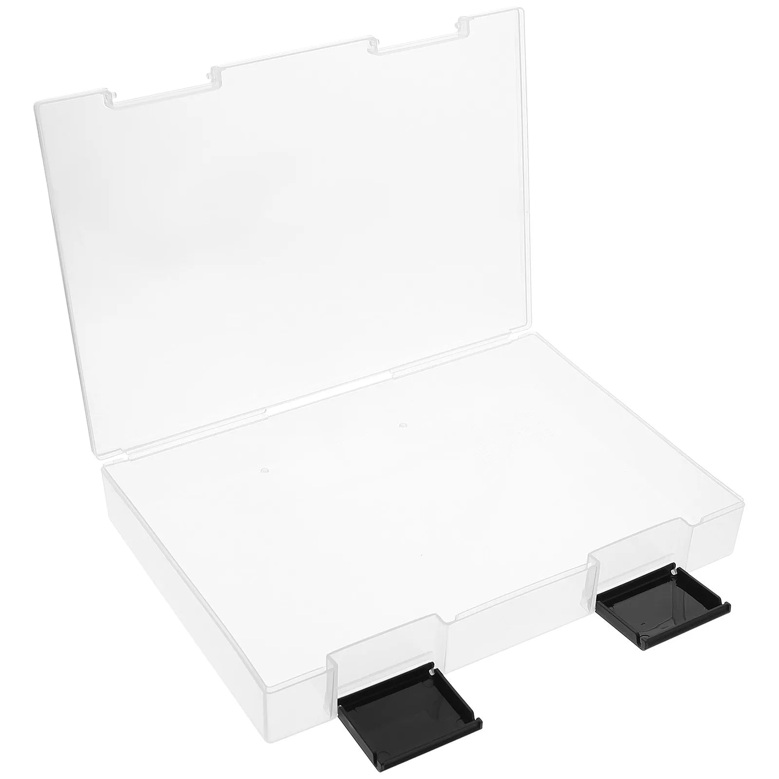 1Pcs A5 Paper Storage Box Premium Thick Plastic File Container for Documents Books Files Efficient Organization Desktop Study