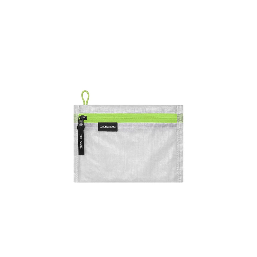 Ultralight DCF Dyneema Storage Pouch Waterproof Zipper Bag Lightweight Camping Hiking Travel Wallet Passport Card Holder Case