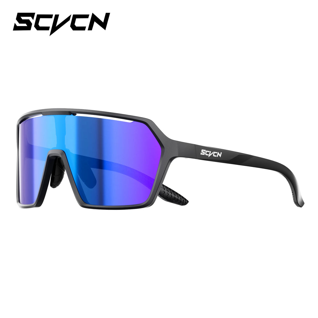 SCVCN Hiking Cycling Glasses Outdoor Running Sunglasses Stylish Hiking Driving Glasses MTB Racing and Casual Sports Sunglasses