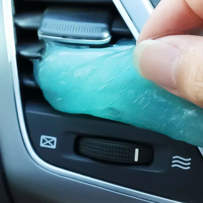 Car Cleaning Gel  Interior Detail Keyboard Electronics for Cleaning Gel Reusable Sticky Putty Air Vent & Dashboard Dust Removal