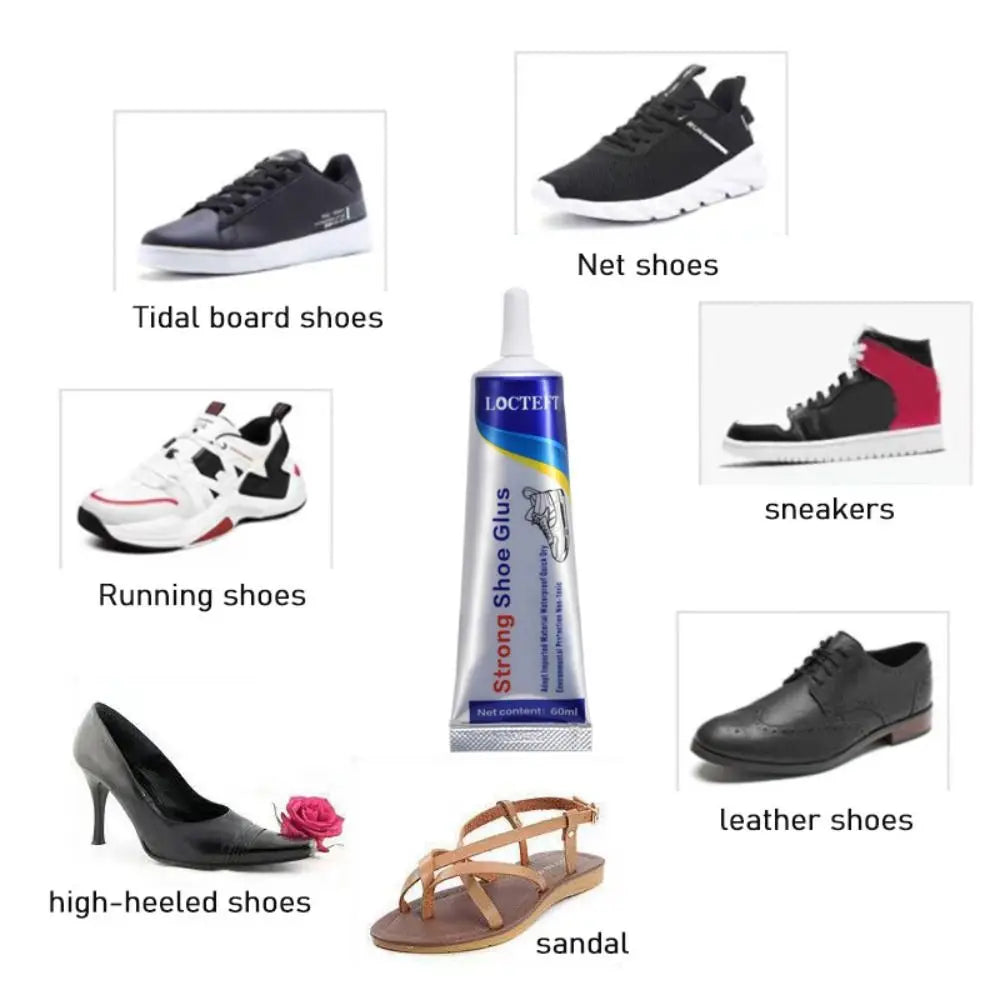 New Powerful Shoe Repair Glue Waterproof Quick-drying Shoe-Repairing Adhesive Hard-wearing Universal Shoe Adhesive