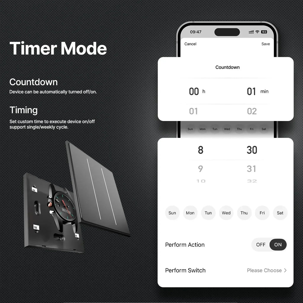MOES Tuya ZigBee Star Feather Series Smart Touch Switch With Neutral Light Scene 2in1 APP Remote Control with Alexa Google Home