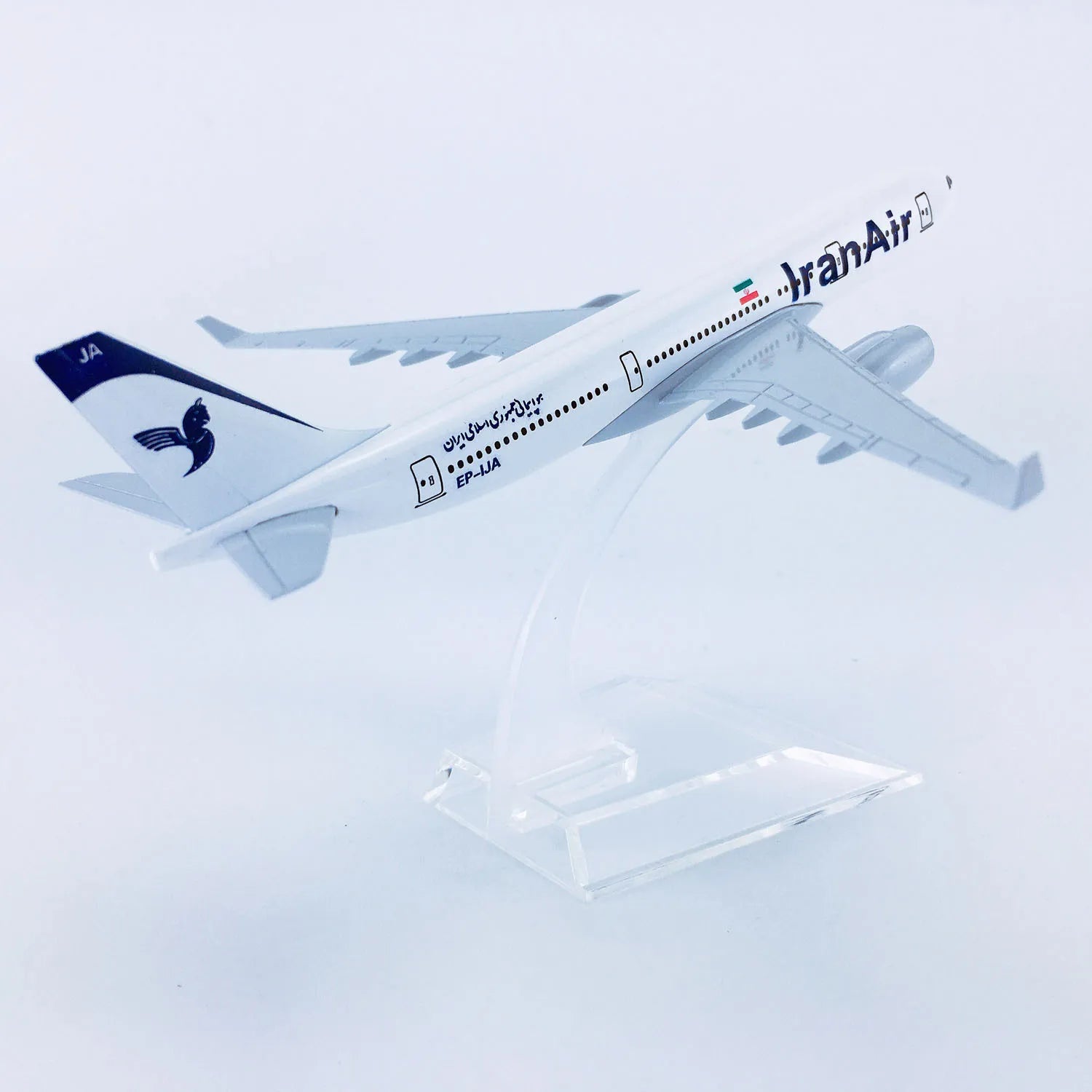 Kids Toys For Boys 1/400 Scale Diecast Alloy Aircraft 330 A330 Iran Air 16cm Plane Model Aircraft Decoration Children Gift